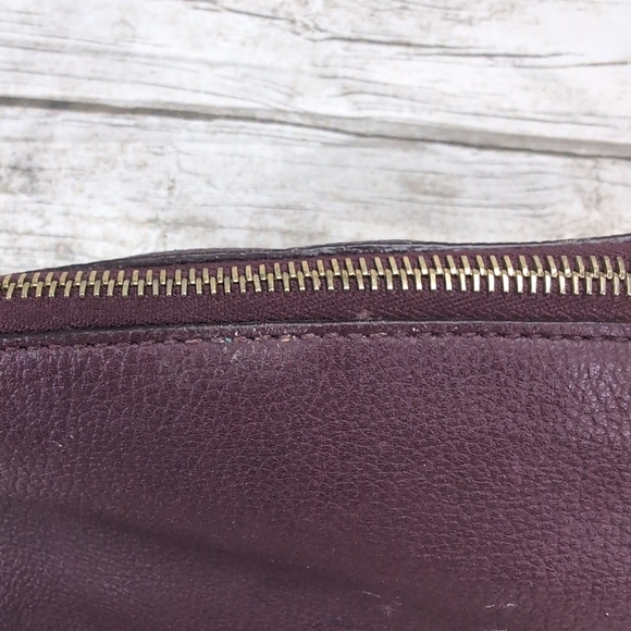 Dooney And Bourke Florentine Deep Purple Large Shoulder Bag - Picture 4 of 11